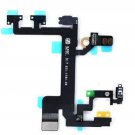 Power Mute Volume Button Switch Connector Flex Cable Ribbon Parts for iphone 5S