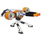 Nerf N Strike Elite Rhino Fire BLASTER GUN, Double Barrel Nerf MACHINE GUN