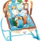 Fisher Price INFANT ROCKER, Portable Adjustable TODDLER ROCKER, Jungle Fun