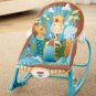 Fisher Price INFANT ROCKER, Portable Adjustable TODDLER ROCKER, Jungle Fun