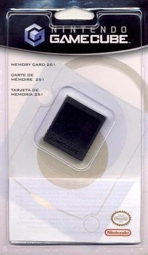 Official Nintendo Gamecube Memory Card 251 16MB Genuine Factory Sealed Brand New