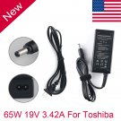 AC Adapter Charger 65W Toshiba Satellite PA3714U-1ACA LAPTOP Power Supply Cord