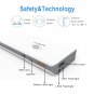 New 10000mAh Portable External Battery Power Bank Backup Charger For Cell Phone