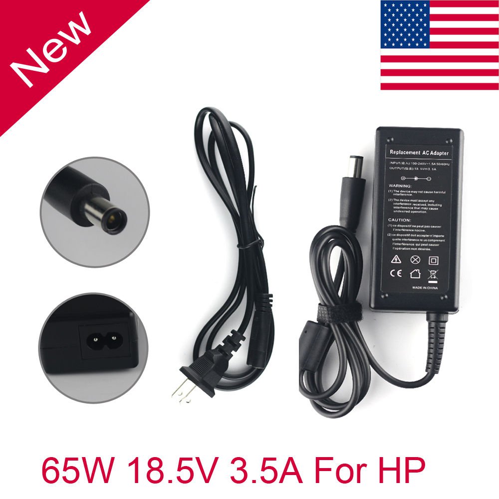 65W AC Adapter Charger for HP Pavillion dv4 dv5 dv6 dv7 g60 Power Supply Cord
