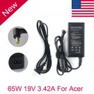65W AC Adapter Charger Power for Acer Aspire 3680 5315 5050 5100 5517 5520 5532