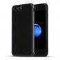 20 CENTS!! iPhone 7 Plus Case Jet Black Rubber Shockproof Protective Glossy Thin Fit Shamos
