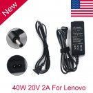 40W AC Adapter Battery Charger for Lenovo ideapad U310 S9 S10-3T S100 S205 Power