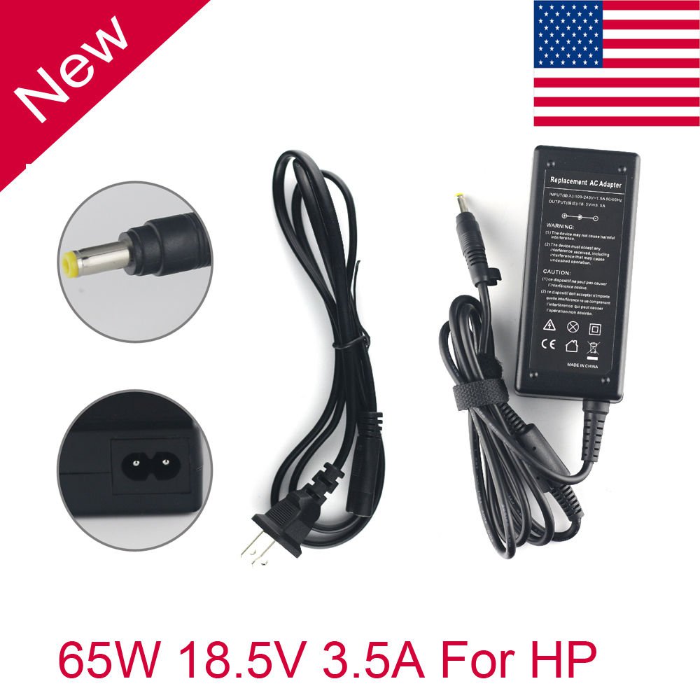 65W AC Adapter Laptop Charger Power Supply for HP 510 530 550 610 620 PPP009L