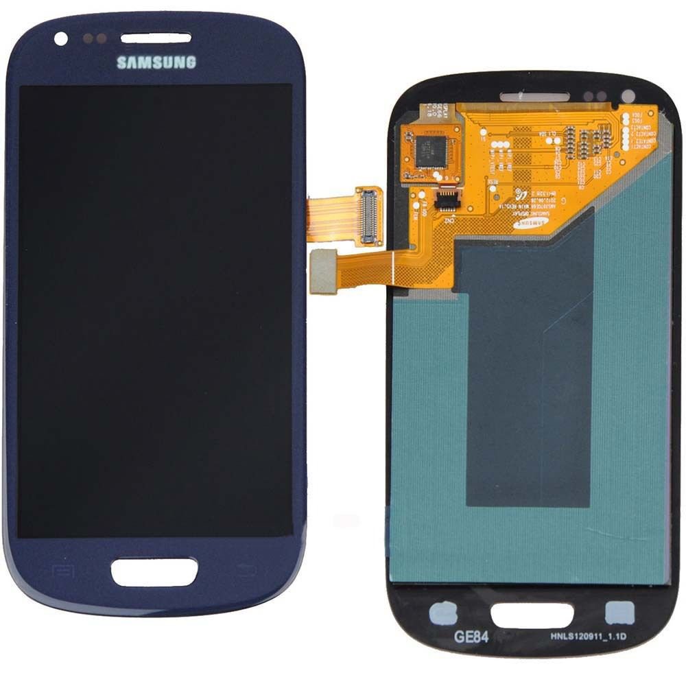 USA Blue Samsung Galaxy S3 Mini i8190 Touch Screen Digitizer LCD Screen Display