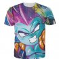 DBZ Fusion Dance Gotenks Goten Trunks 3D T-Shirt