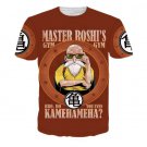 Master Roshi Gym Bro Do You Even Kamehameha Funny T-Shirt