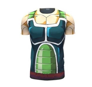 Bardock Saiyan Army Battle Suit Armor 3D T-Shirt