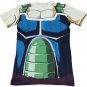 Bardock Saiyan Army Battle Suit Armor 3D T-Shirt