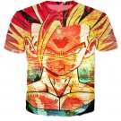Super Saiyan 2 Gohan SSJ2 Graffiti Style T-Shirt