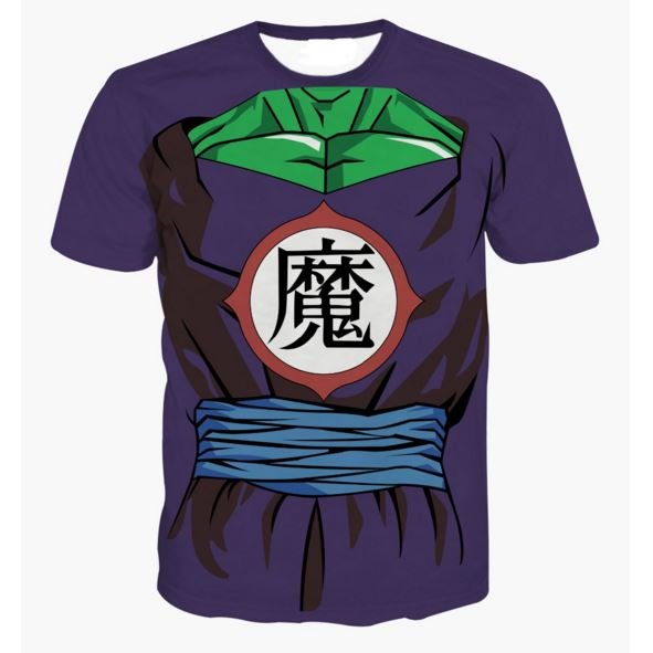 Cool Namekian Piccolo Costume 3D Printed T-Shirt