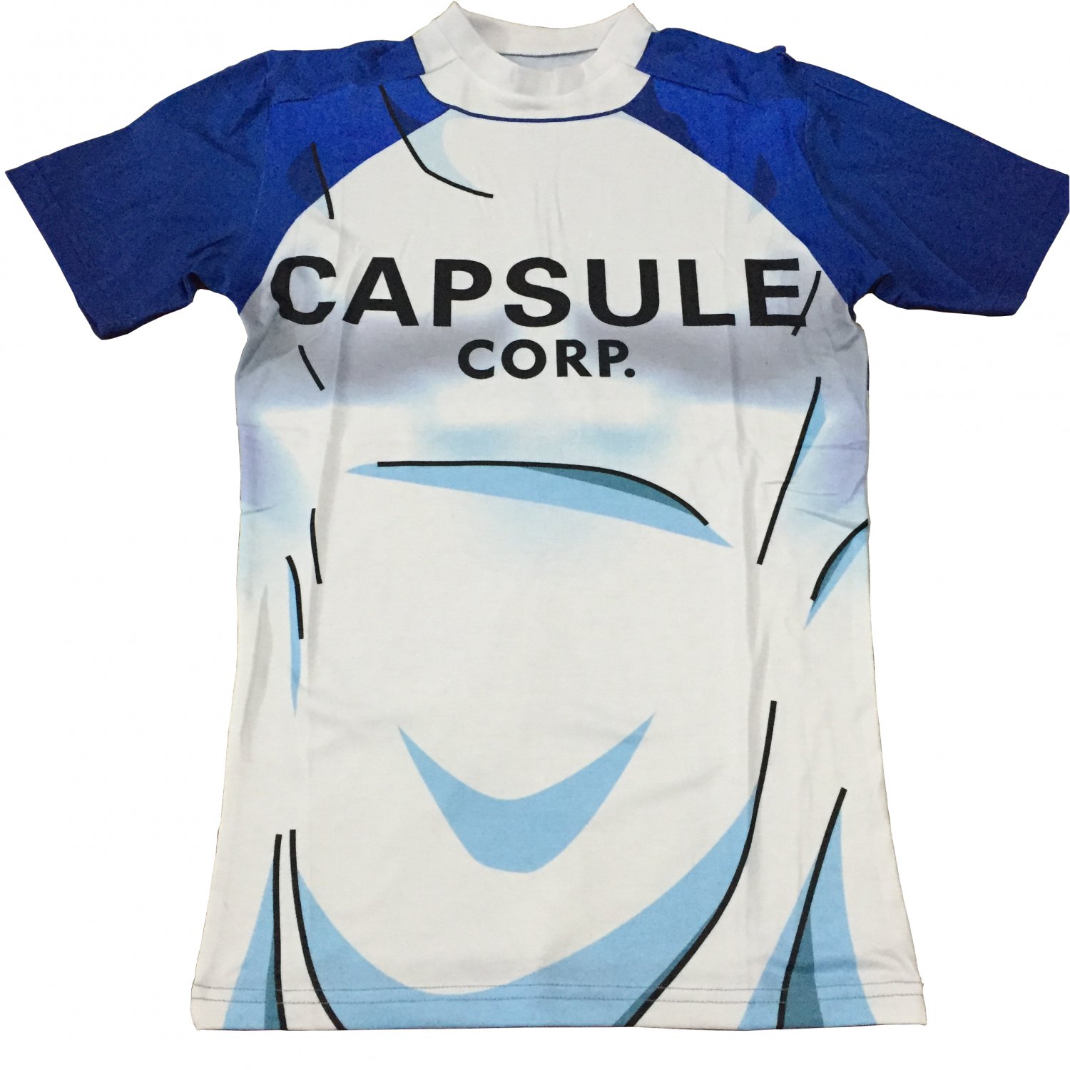 Teen Future Trunks Capsule Corp 3D White Blue T-Shirt