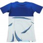 Teen Future Trunks Capsule Corp 3D White Blue T-Shirt