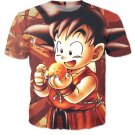 Kid Goku Dragon Ball 7 Stars Cute 3D Print T-Shirt