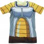 DBZ Vegeta Saiyan Armor Suit Battle Jacket 3D T-shirt