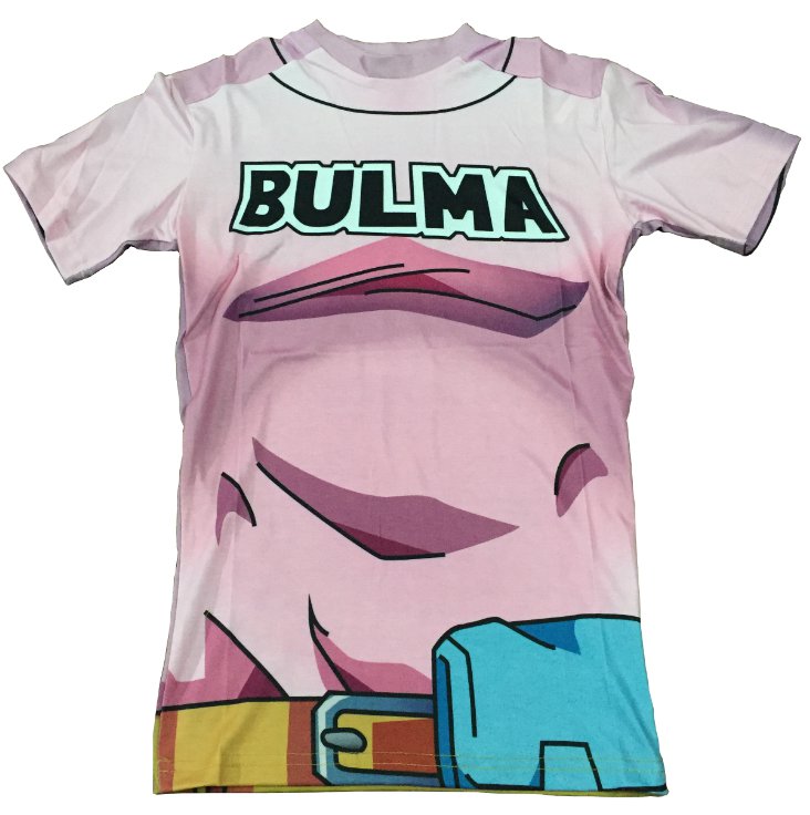 Bulma 97 Pink Dress Costume 3D T-Shirt for Women