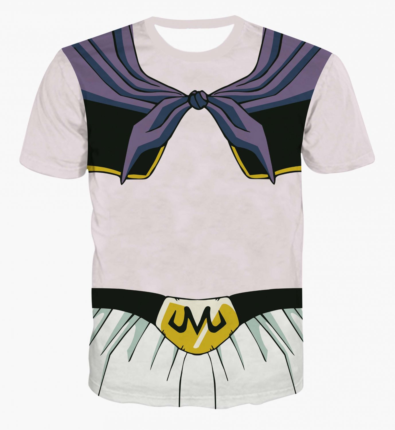 DBZ Good Fat Majin Buu Cosplay Pink 3D T-shirt