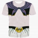 DBZ Good Fat Majin Buu Cosplay Pink 3D T-shirt