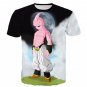 DBZ Anime Kid Buu Galaxy Hipster Full Print 3D T-Shirt