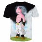 DBZ Anime Kid Buu Galaxy Hipster Full Print 3D T-Shirt