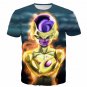 Golden Frieza Goruden Furiza Ultimate Evolution 3D T-Shirt