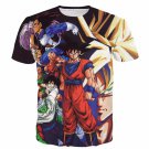 Z-Fighters Dragon Ball Z Heroes Characters Astonishing 3D T-Shirt
