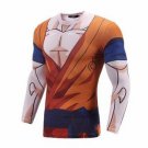 Goku Uniform Whis Symbol Long Sleeves Skin Gear Compression 3D Shirt