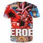 Japan Magazine Full Cover Gogeta Heroe SSJ4 Stylish 3D Shirt