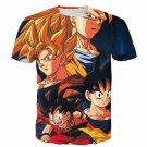 Goku Evolution from Kid to SSJ3 Transformation Dopest 3D T- Shirt