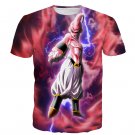 Majin Ultimate Mighty Kid Buu Tie Dye Lightning Amazing 3D T- Shirt