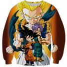 Goten Trunks Gotenks Super Saiyan 3D Sweatshirt