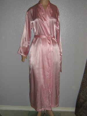 vintage satin robe