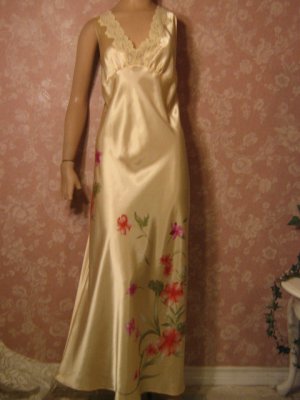 liquid satin nightgown