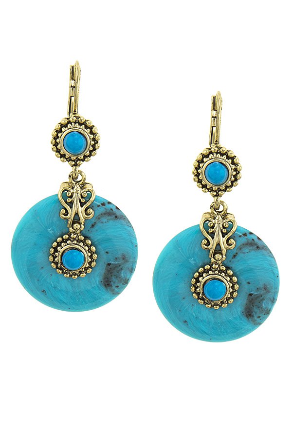 ART DECO DROP EARRINGS