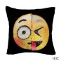 Adorable Two Sides Two Moods Pillow Cover