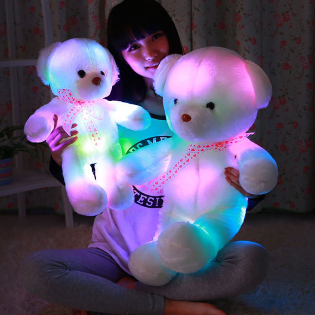 Nice cool Gift Kid Soft Bear Glow in Dark on Push
