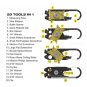 Multi Functional Keychain Tool
