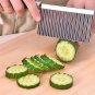 Perfect Stainless Steel Knife Potato Kitchen Waves Shape French Fires