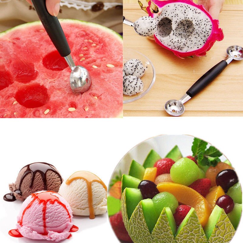 Perfect Spoon To Make Beautiful Fruit Desert