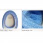3pcs Warmer Sit On The Toilet Random Color
