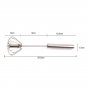 Stainless Stirrer Whisk Mixing Mixer Egg Beater Foamer Hand Rotate Kitchen