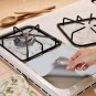 4PCSR eusable Aluminum Foil Gas Stove Cover Clean Perfect Kitchen