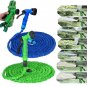Set Garden Spray Nozzle Water Hose Pipe