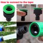 Set Garden Spray Nozzle Water Hose Pipe