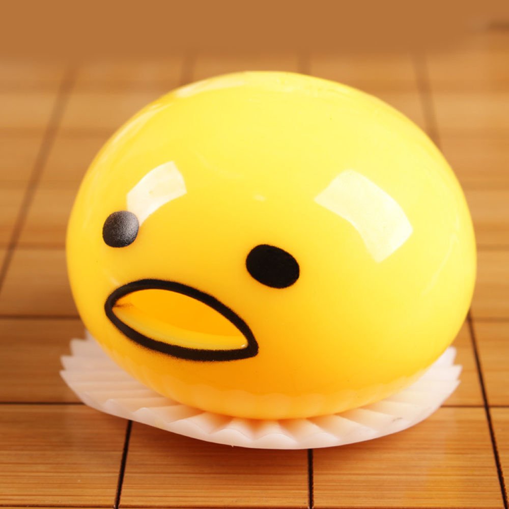 Vomiting Yellow Emoji Face Ball Game Funny New