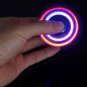 LED Light Hand Spinner Fidget Toys Aluminium Ceramic Finger Ball For Kid ADHD